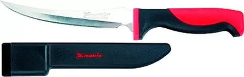 Нож рыбака "FILLET KNIFE" small 150 мм двухкомпонентная рукоятка пластиковые ножны MATRIX KITCHEN 79108 купить в Урае