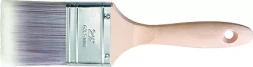 Кисть плоская Platinum 2.5" искусственная щетина деревянная ручка / Matrix 83330