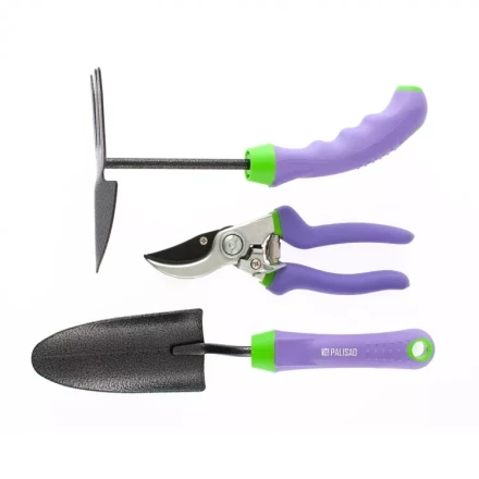 Набор садового инструмента обрезиненные эргономичные рукоятки 3 предмета Palisad 62903 купить в Урае