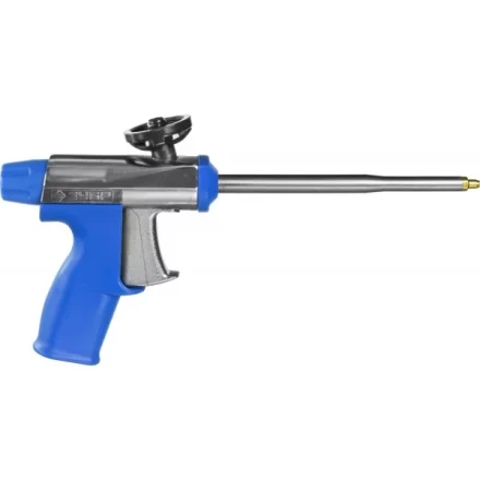 Пистолет ЗУБР &quot;ПРОФЕССИОНАЛ&quot; &quot;ТУРБО&quot; профессиональный для монтажной пены, цельнометал профес конструкция, тефлон покрытие 4-06877_z01 купить в Урае