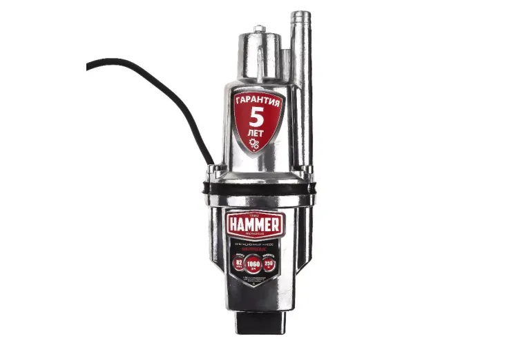 Вибрационный насос HAMMER NAP250UC(25) купить в Урае