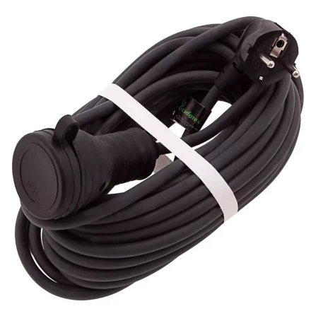 Удлинитель силовой 10 м, 16 А, тип УХз16, КГ 3 x 2.5 мм, 1 розетка, Россия Сибртех 95895 купить в Урае