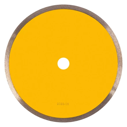 Диск алмазный отрезной 230 х 22,2 мм, сплошной, супертонкий, горячий пресс, мокрое резание// Denzel 73055 купить в Урае