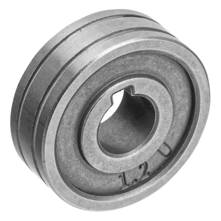 Подающий ролик, U профиль под алюминиевую проволоку 1,0-1,2 мм, 2 шт Denzel 93654 купить в Урае