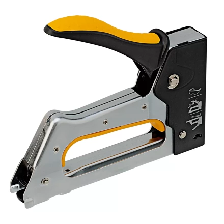 Степлер металлический, скобы в комплекте, 2К рукоятка, тип 53, 6-10 мм Denzel 40222 купить в Урае