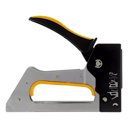 Степлер металлический, скобы в комплекте, 2К рукоятка, тип 53, 6-10 мм Denzel 40222 купить в Урае