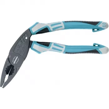 Плоскогубцы с изогнутой головой, комбинированные, трехкомпонентные рукоятки, 200 мм GROSS 16985 купить в Урае