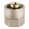 Соединитель GENERAL FITTINGS для металлопластиковых труб, евроконус, никелированная латунь, 1/2" / 16 мм x 2,0 мм 51047-1/2-16 купить в Урае