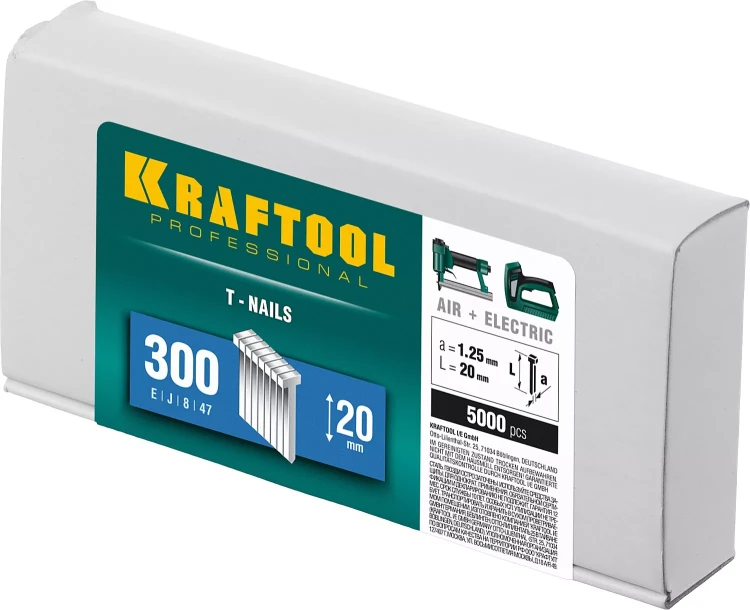 Гвозди тип 18GA (47 / 300 / F) 5000 шт 31785-20 купить в Урае