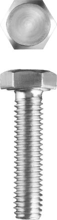Болт ЗУБР &quot;МАСТЕР&quot; с шестигранной головкой, ГОСТ 7798-70, класс прочности 5.8, оцинкованный, M20x70мм, 5кг 303080-20-070 купить в Урае