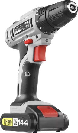 Дрель-шуруповерт 2 АКБ ДА-14.4-2-Ли КНМ1 серия МАСТЕР купить в Урае