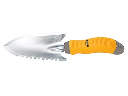 Совок посадочный широкий зубчатый молибденовое покрытие 2-комп. рукоятка  PALISAD LUXE 62654 купить в Урае