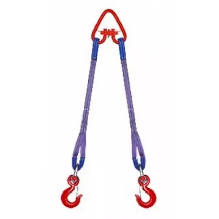 Строп текстильный двухветвевой 2СТ 2.5 т L=7 м SF6 50 мм Звено РТ-3 купить в Урае