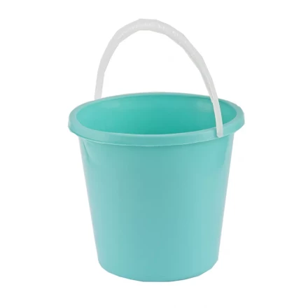 Ведро пластмассовое круглое 10л бирюзовое ТМ Elfe 92966 купить в Урае