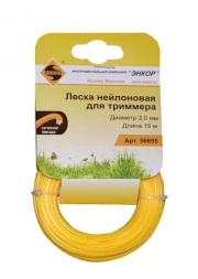 Леска нейл. для трим.,ф2,0ммх15м, звез Энкор 1/12 56655