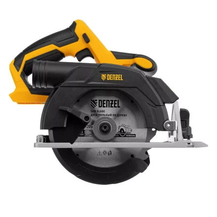 Пила циркулярная аккумуляторная бесщет. CCS-165-0, 18В Li-Ion Denzel 27402 купить в Урае
