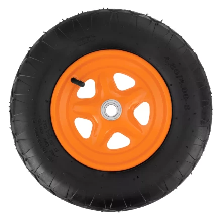 Колесо пневматическое Palisad «Звезда» 4.80/4.00-8 D380 мм, внутренний диаметр подшипника 20 мм, длина оси 90 мм, 689485 купить в Урае