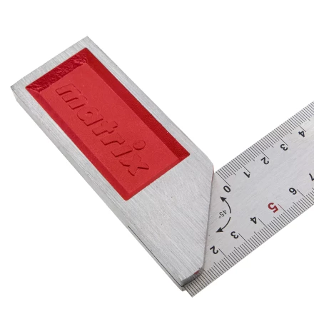 Угольник стальной Matrix, 250 мм, градуировка 32390 купить в Урае