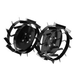 Грунтозацепы Denzel 380/160 мм, посадка круг 30 мм, комплект 2 шт 59917