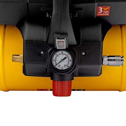 Компрессор Denzel DLS750/6 58019 безмасляный малошумный 750 Вт, 140 л/мин,ресивер 6 л купить в Урае