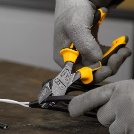 Бокорезы усиленные 180 мм Denzel 17783, трехкомпонентные рукоятки купить в Урае