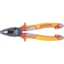 Плоскогубцы комбинированные, диэлектрические трехкомпонентные рукоятки до 1000 В, 180 мм GROSS 16989 купить в Урае