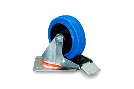 Колесо поворотное резина SRCLb 42 100 мм с тормозом (F) 1024395 купить в Урае