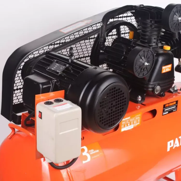 Компрессор масляный поршневой ременной PATRIOT PTR100/670 купить в Урае