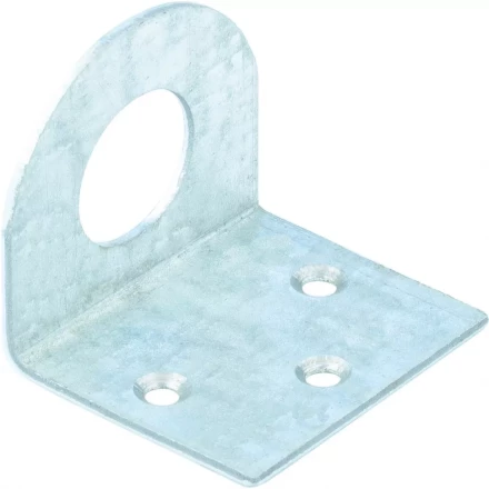 Проушина угловая, 2,0 мм, 70х30 мм, цинк  СИБРТЕХ Россия 46506 купить в Урае