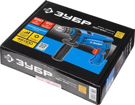 Дрель ударная ЗДУ-680 ЭРМ2 серия ПРОФЕССИОНАЛ купить в Урае