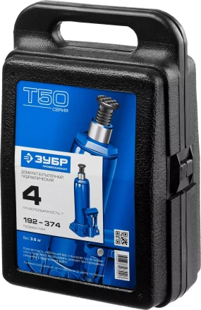 Домкрат бутылочный гидравлический модель Т-50 серия ПРОФЕССИОНАЛ 43060-15 купить в Урае