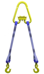 Строп текстильный двухветвевой 2СТ 0.63 т L=3.5 м SF6 30 мм Звено РТ-3