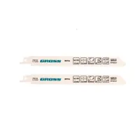Полотна по металлу для сабельной пилы 4402 - S1122EF 180 x 14 мм 2 шт Gross 782103