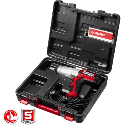 ЗУБР 300 Н·м, 350 Вт, кейс, ударный гайковерт (ГС-300 К) купить в Урае