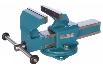 Тиски слесарные 140 мм поворотные (Глазов)  Россия 18667 купить в Урае