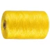 Шпагат ЗУБР многоцелевой полипропиленовый, желтый, d=1,8 мм, 500 м, 50 кгс, 1,2 ктекс 50037-500 купить в Урае
