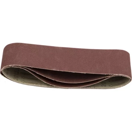 Лента STAYER &quot;MASTER&quot; шлифовальная универсальная бесконечная на тканевой основе, для ЛШМ, P100, 75х457мм, 3шт 35441-100 купить в Урае