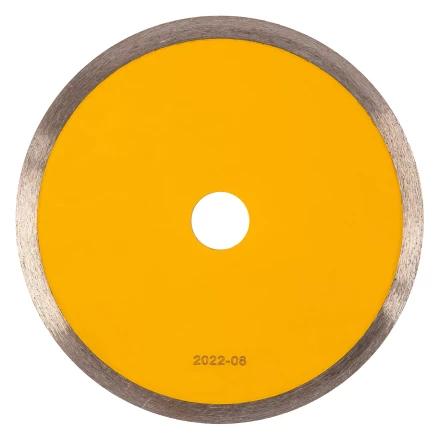 Диск алмазный сплошной, супертонкий, 180 х 25,4 мм, горячее прессование, мокрое резание// Denzel 73158 купить в Урае