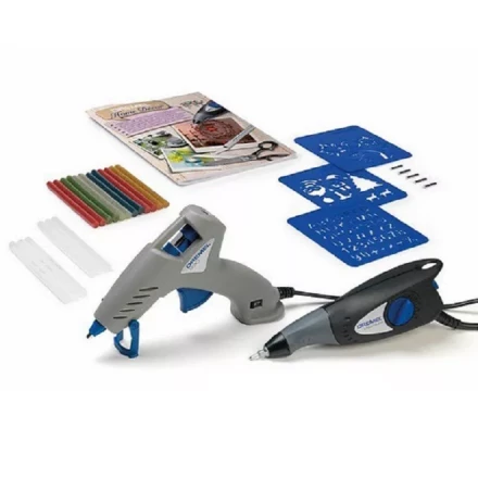 Набор для декорирования Гравер 290 Engraver + клеевой пистолет 930 DREMEL купить в Урае