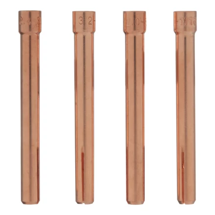 Набор цанг для электрода 1,6мм, 2,0мм, 2,4мм, 3,2 мм Denzel 93657 купить в Урае