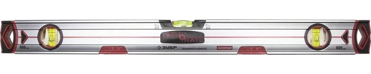 Уровень ЗУБР "ACURATE 5" коробчатый усиленный, особопрочный профиль из авиационного алюминия, 60см 34595-060 купить в Урае