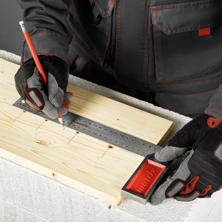 Угольник стальной Matrix, 300 мм, градуировка, 32391 купить в Урае