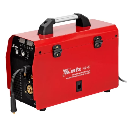 Аппарат инвертор. полуавтомат. cварки MTX MIG-160S 94301, 160A, ПВ 60%, катушка 5 кг купить в Урае