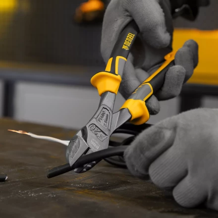 Бокорезы 200 мм Denzel 17784, усиленные, трехкомпонентные рукоятки купить в Урае