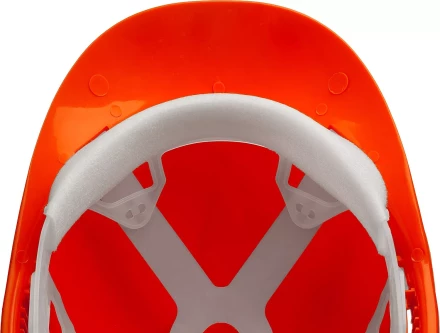 Каска защитная ЗУБР &quot;МАСТЕР&quot;, оранжевая 11090_z01 купить в Урае