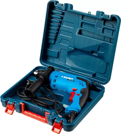 Дрель ударная + кейс ЗДУ-680 ЭРКМ2 серия ПРОФЕССИОНАЛ купить в Урае