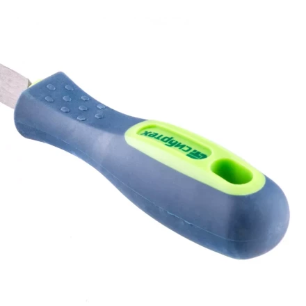 Напильник 250 мм трехгранный двухкомпонентная рукоятка №2 Сибртех 16030 купить в Урае