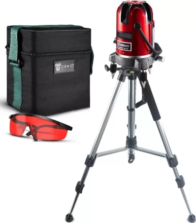 Уровень лазерный со штативом DEKO LL57 SET2, 065-0280 купить в Урае