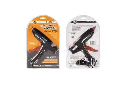 Пистолет клеевой 11 мм ЭНКОР - PT80 50347 купить в Урае