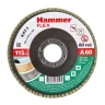 Круг Лепестковый Торцевой (КЛТ) HAMMER КЛТ 1 Ф115х22 Р60 213-019 купить в Урае